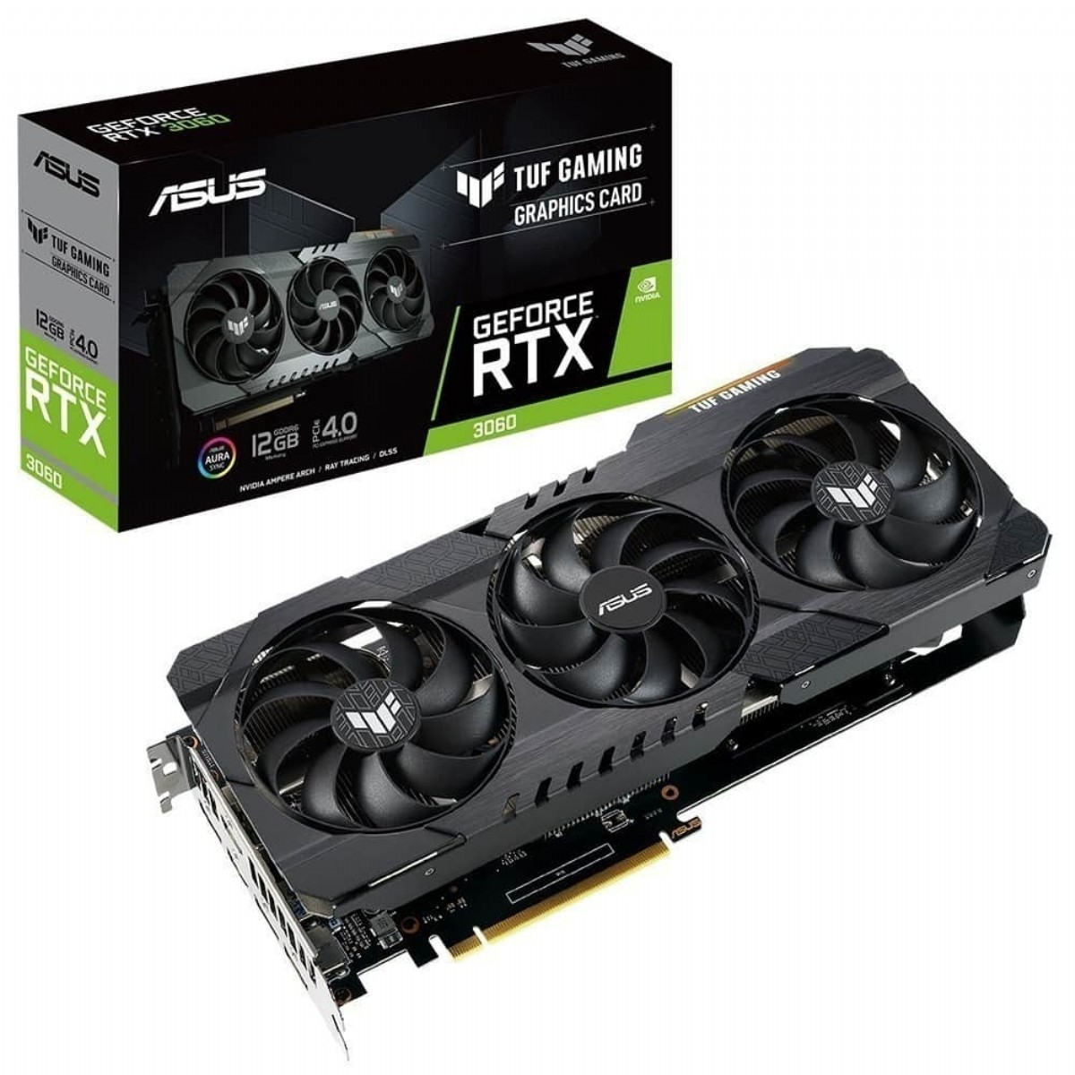 Ekran Kartı | ASUS TUF-RTX3060-O12G-V2 OC 12GB 192BIT EKRAN KARTI | 153.01.01.01.126 |  | 
