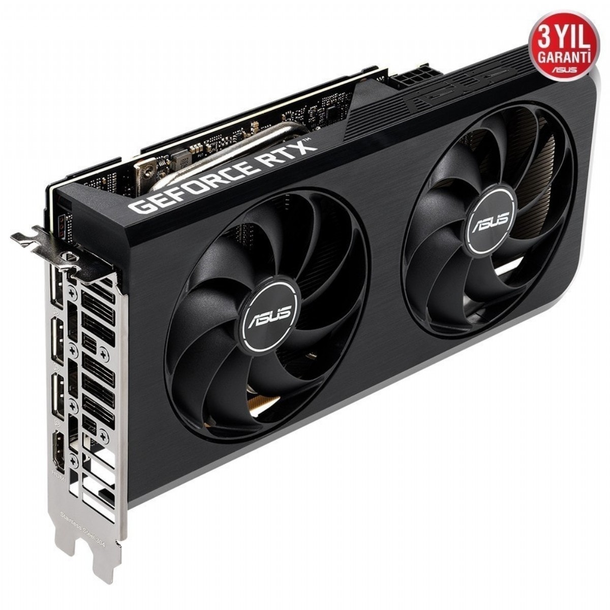 Ekran Kartı | ASUS DUAL-RTX3070-8G-V2 8GB GDDR6 HDMI DP 256Bit EKRAN KARTI | 153.01.01.01.172 |  | 