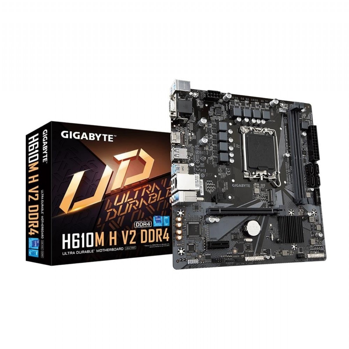 Anakart | GIGABYTE H610M-H DDR4 3200MHz 1700P mMATX ANAKART | 153.01.02.03.54 |  | 