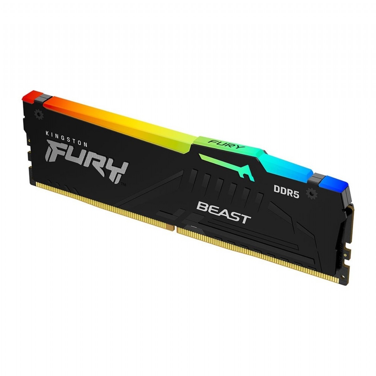 Bellek | KINGSTON KF556C40BBA-8 8GB (1X8GB) FURY BEAST RGB DDR5 5600MHz CL40 BELLEK | 153.01.04.12.49 |  | 