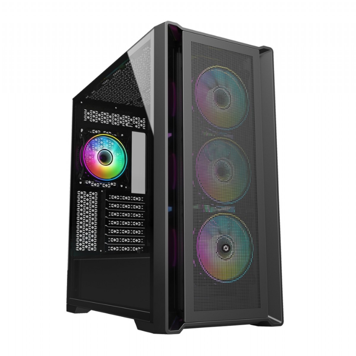 Kasa | FRISBY FC-9445G DYNAMIC 850W 80+(Bronze) 4X RGB FAN MESH OYUNCU KASASI | 153.01.05.21.113 |  | 