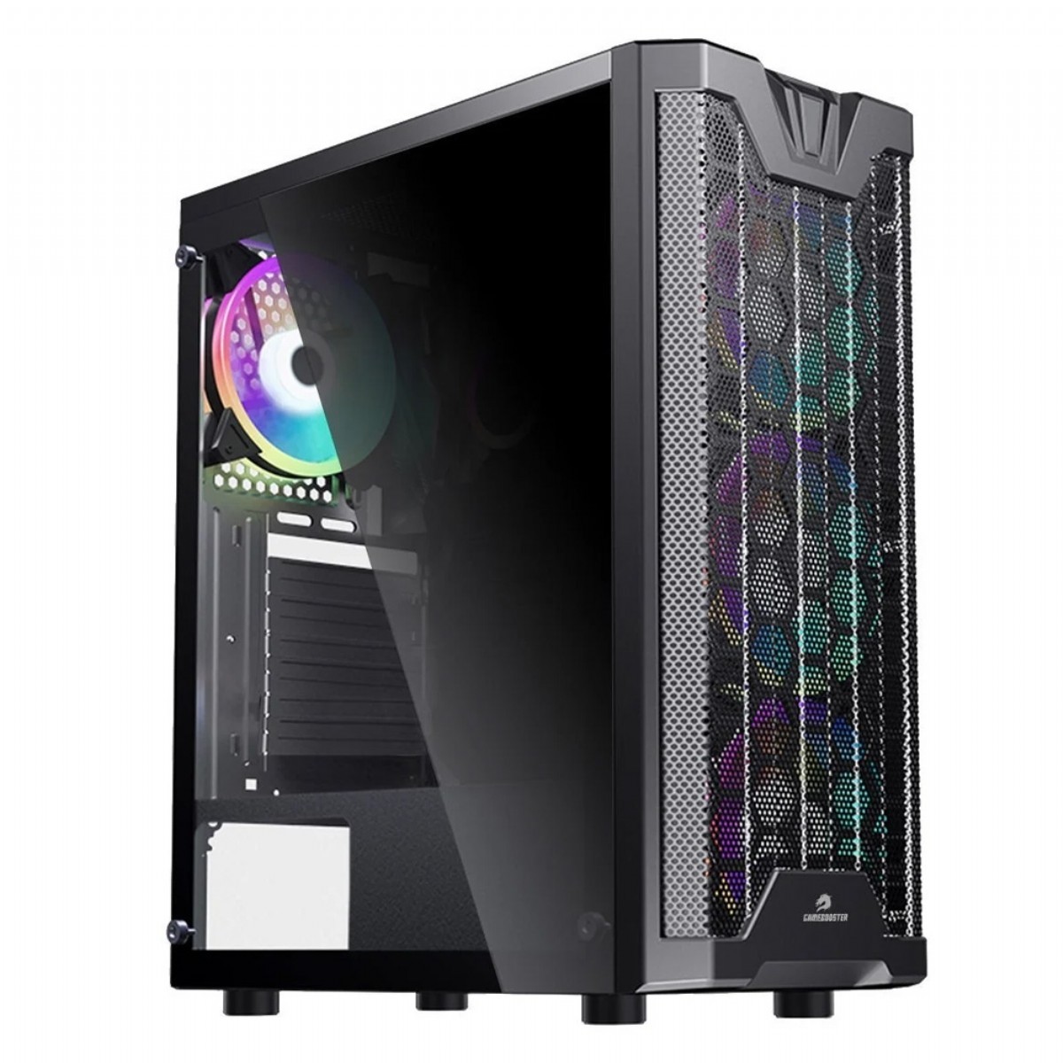 Kasa | GAMEBOOSTER GB-F3101B  USB 3.0 ATX MESH RGB FAN SİYAH KASA | 153.01.05.35.101 |  | 