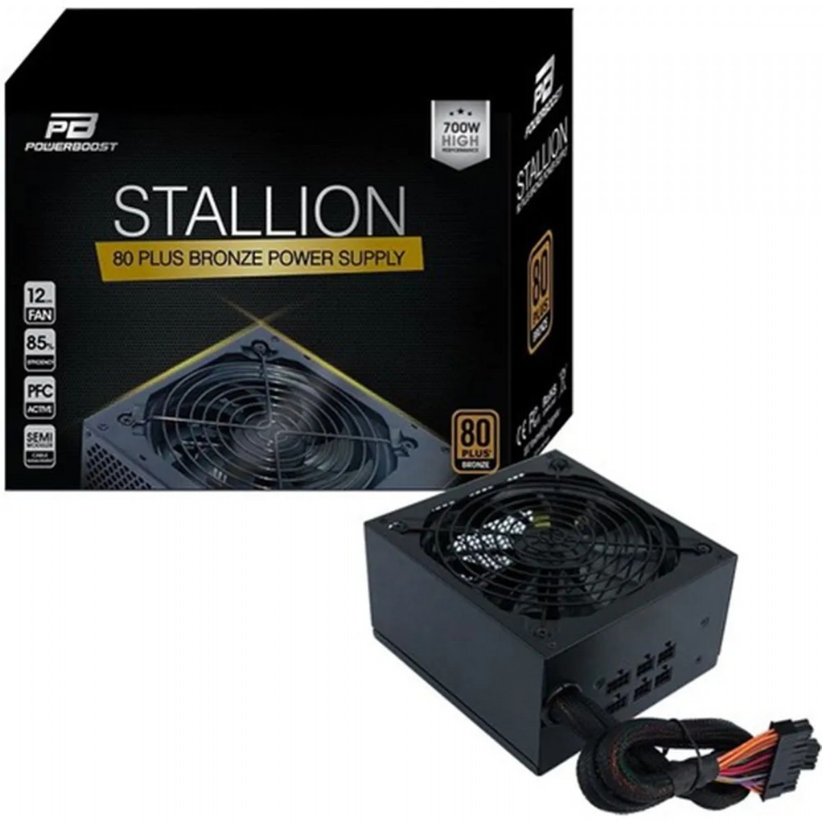 Güç Kaynağı | BOOST BST-ATX700B 700W 12CM SİYAH FAN 80+BRONZ | 153.01.06.02.80 |  | 