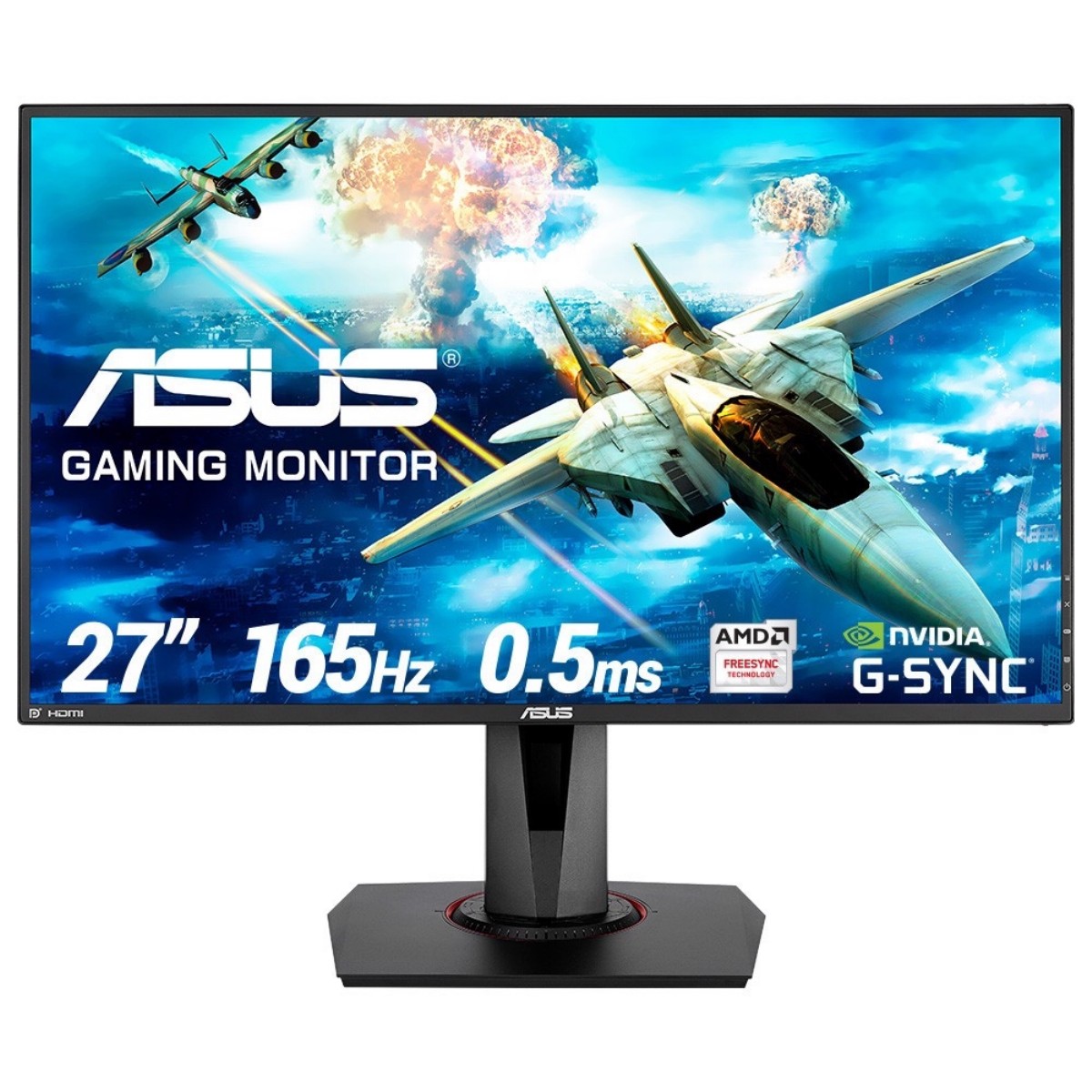 Monitör | ASUS 27 VG278QR-OUT (OUTLET) 0,5MS 165Hz F-SYNC/G-SYNC DP/HDMI/DVI PİVOT OYUNCU MONİTÖRÜ | 153.03.01.01.127 |  | 