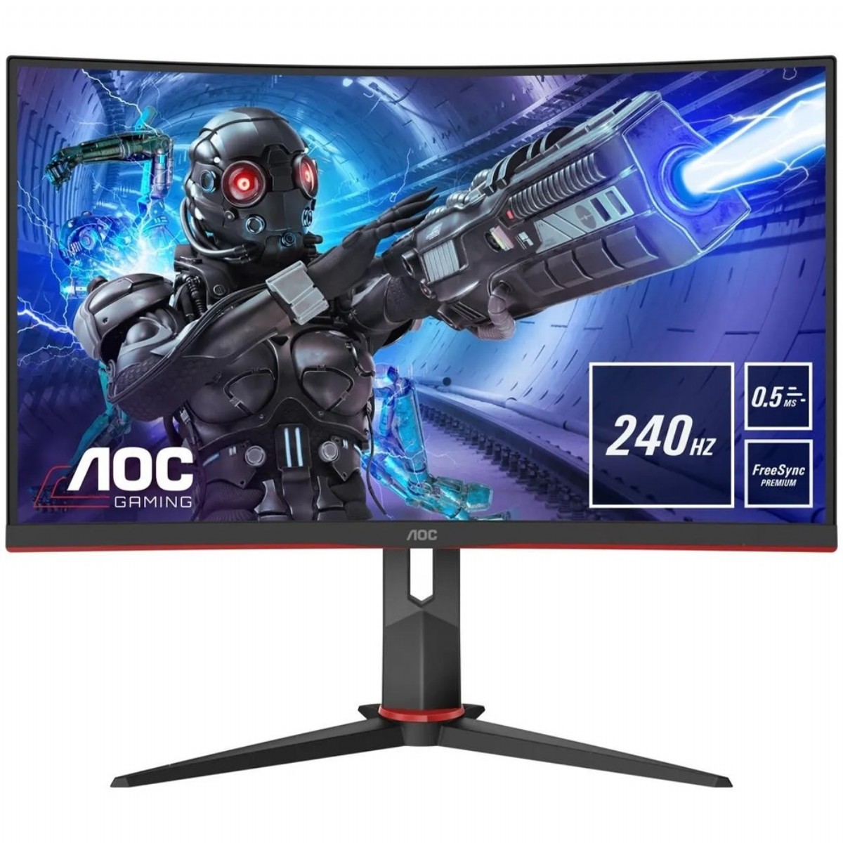 Monitör | AOC 27 C27G2ZU/BK 0,5Ms 240Hz HDMI DP PIVOT GAMING MONİTÖR | 153.03.01.04.182 |  | 
