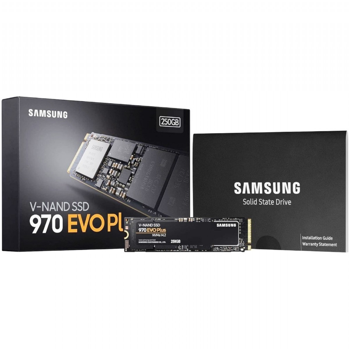 SSD | SAMSUNG MZ-V7S250BW 250GB 970 EVO PLUS PCI EXPRESS 3.0 M.2 SSD | 153.04.02.37.61 |  | 