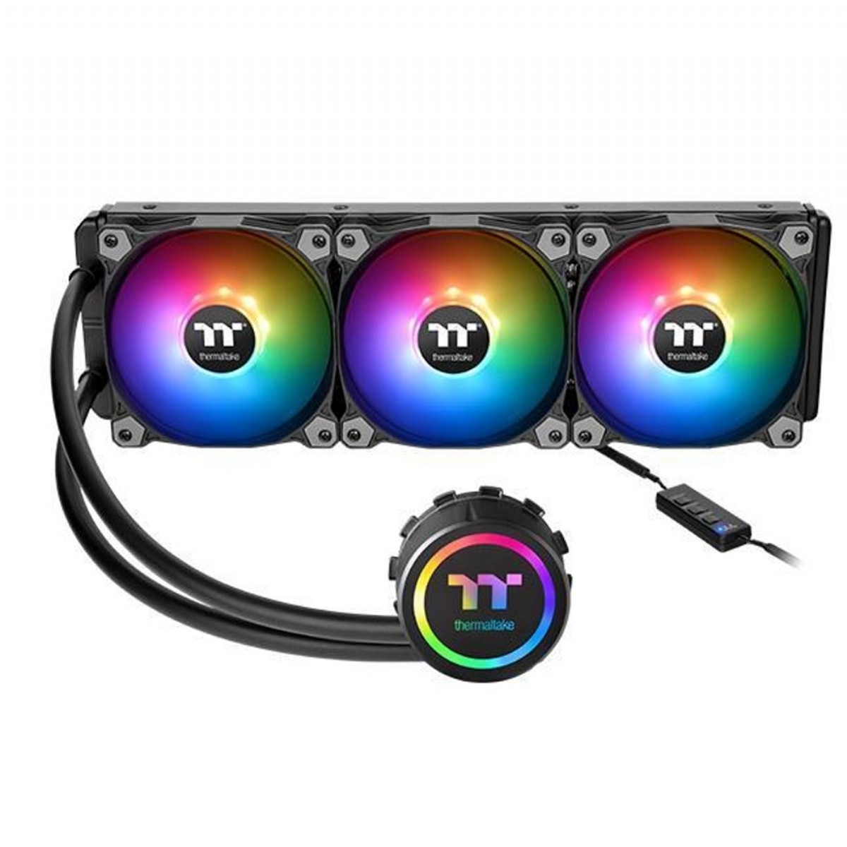 Sıvı Soğutma | THERMALTAKE CL-W234-PL12SW-B WATER 3.0 360 SYNC EDITION ADRESLENEBİLİR RGB LEDLİ SIVI SOĞUTMA SİSTEMİ (AM4, LGA2066) | 153.06.01.32.03 |  | 