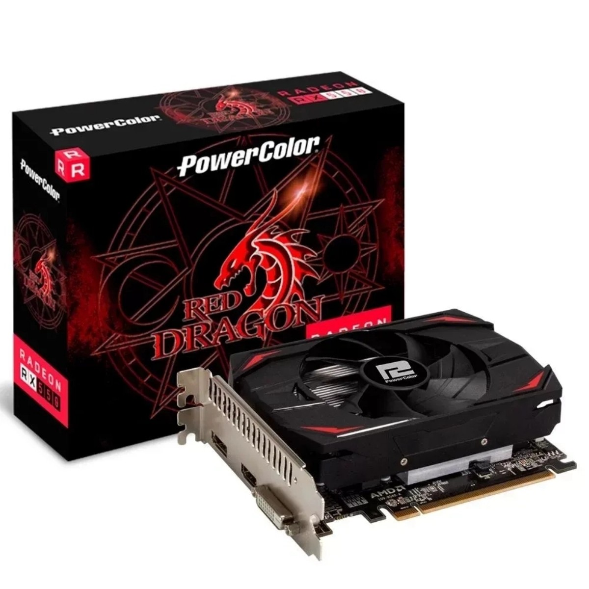 Ekran Kartı | POWERCOLOR 2GB64BD5-DH AMD 2GB GDDR5 RX550 BULK AXRX 550 EKRAN KARTI | 153.01.01.130.40 |  | 