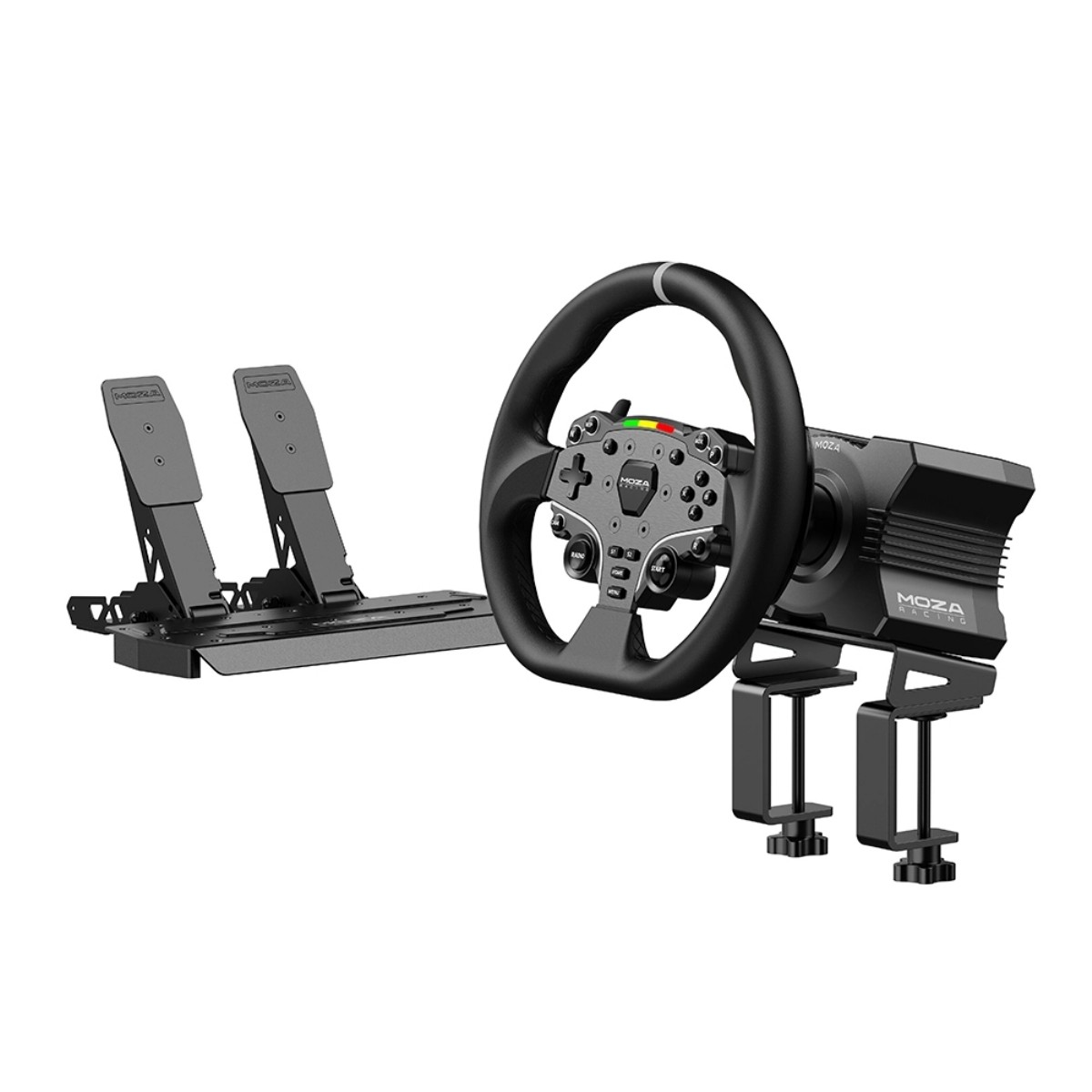 Direksiyon Seti | MOZA R5 RACING SIMULATOR BUNDLE MASA ÜSTÜ SİYAH  OYUNCU DİREKSİYONU | 153.13.01.169.01 |  | 