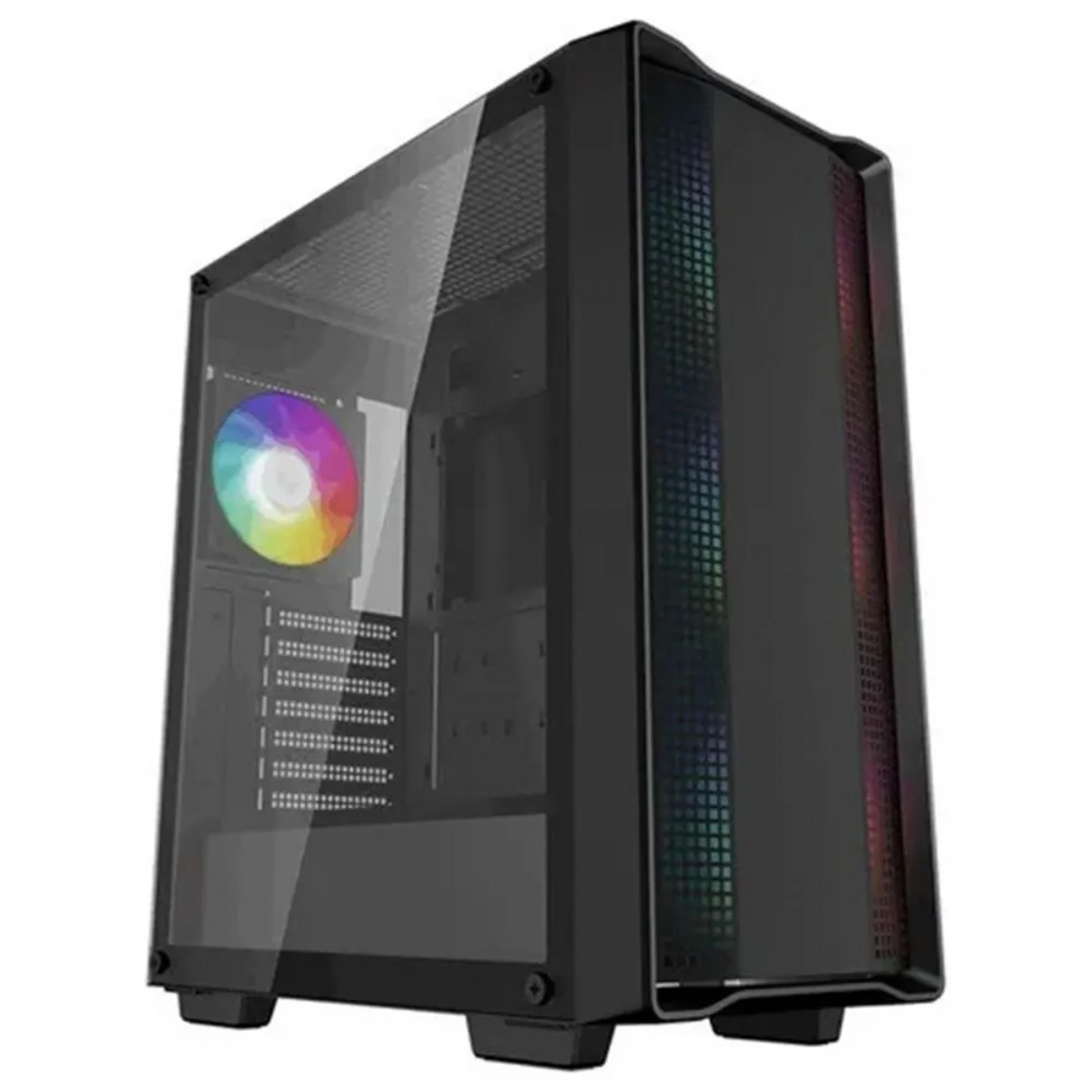 Kasa | DEEPCOOL CC560-V2 A RGB MidTOWER ATX SİYAH OYUNCU KASASI | 153.01.05.61.127 |  | 