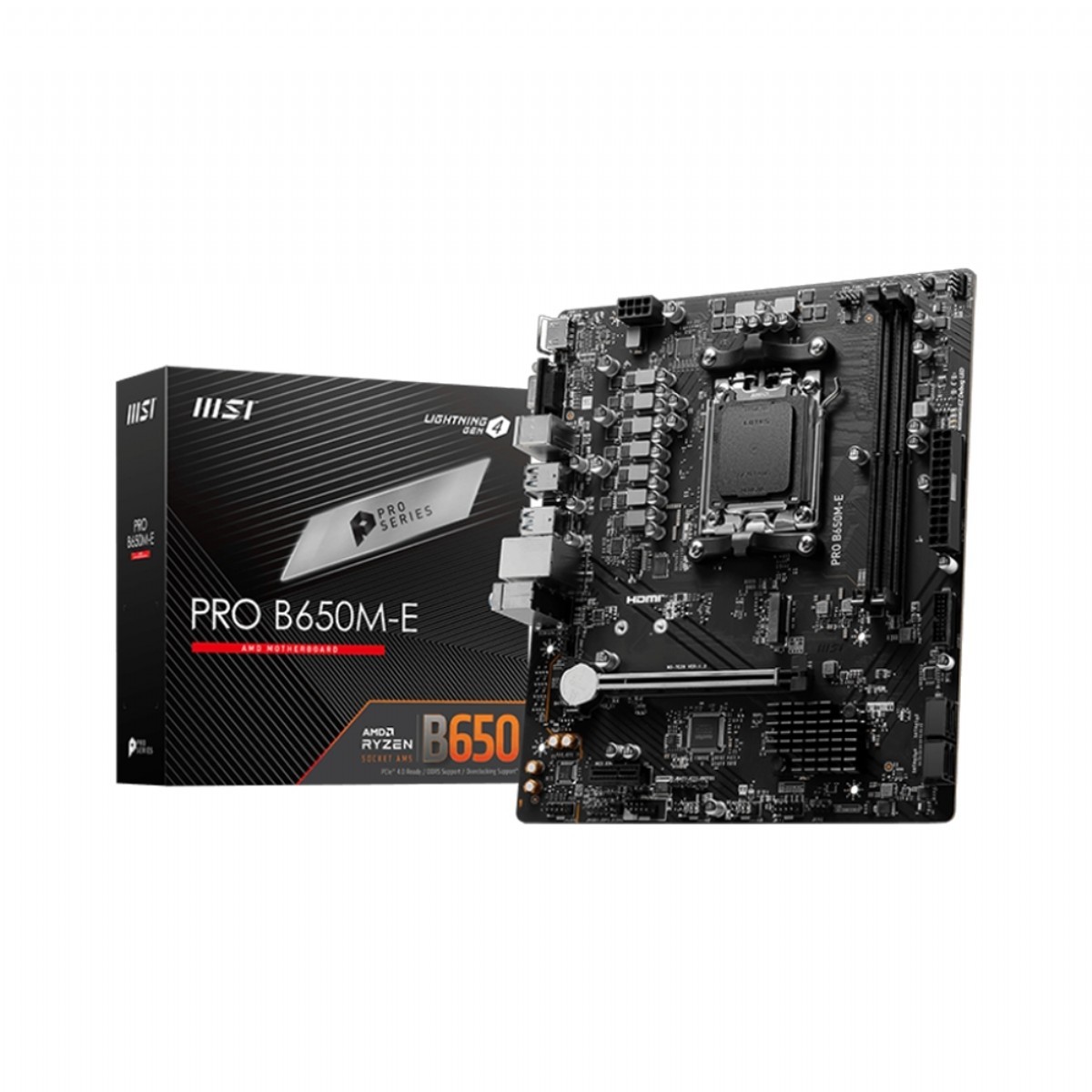 Anakart | MSI PRO B650M-E 6800MHz (OC) DDR5 SOKET AM5 M.2 HDMI VGA mATX ANAKART | 153.01.02.05.66 |  | 